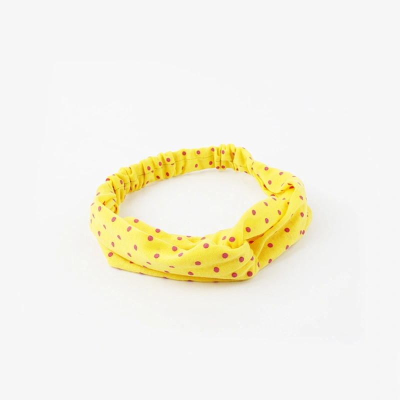 New fashion Hot sale colorful headbands Korean trendy golden silk thread knot girl headband