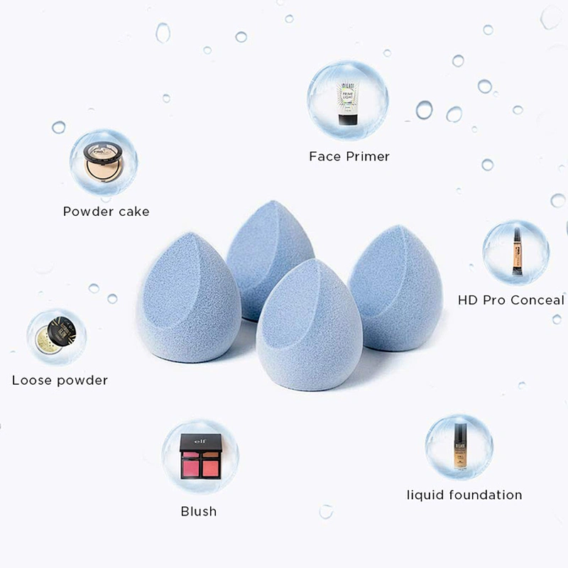 Wholesale 2021  International Hot Sale Makeup Sponge Set Microfiber Velvet Classic Design Sponge Makeup Sponge Set