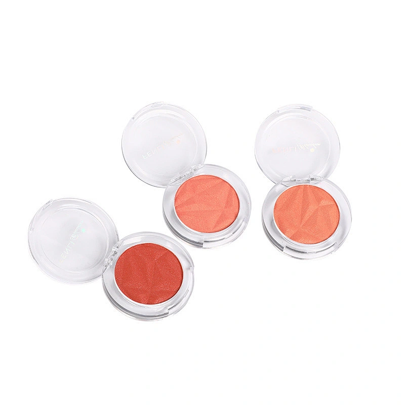 Make your own brand 3 colors blush cosmetics cheek single blush private label blush palette
