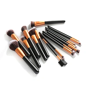 Natural High Quality Full Face Makeup Brush Collection Sets Best Premium Professional Cosmetic Custom Makeup Brush