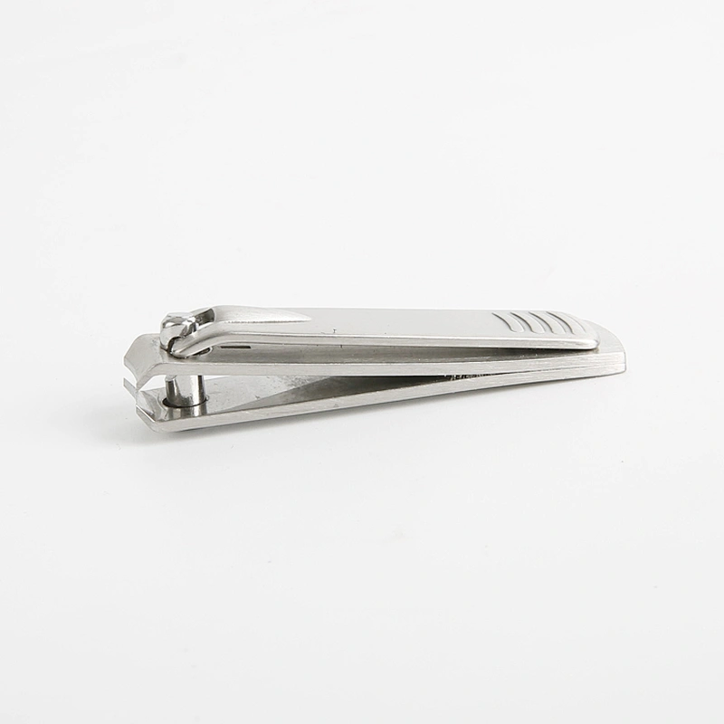 Wholesale Stainless Steel Flat Blade Black Nail Cutter Clipper with Customized Logo