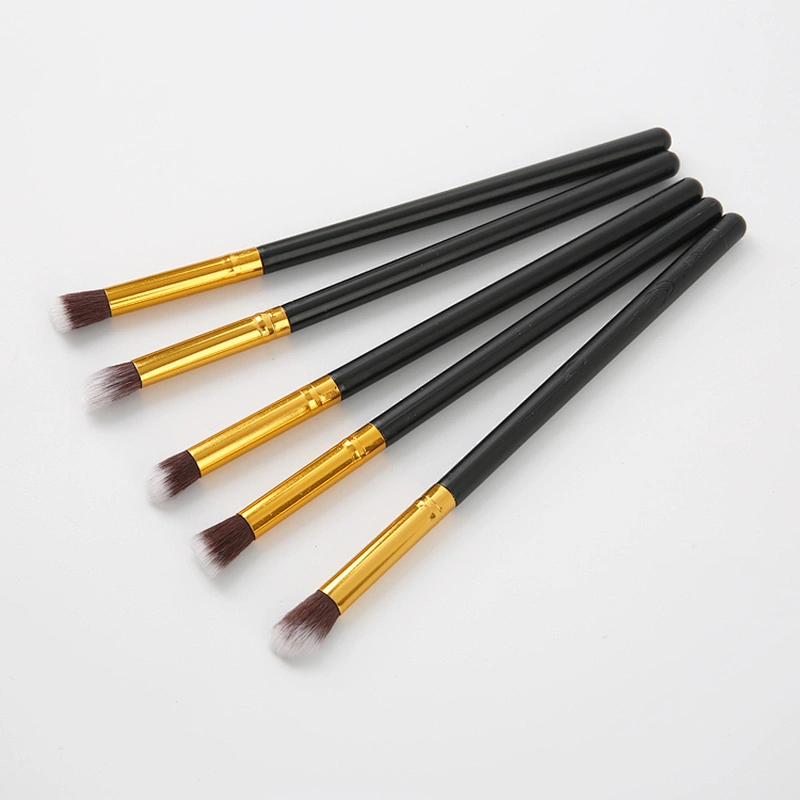 Makeup Eye Brush Set - 5 Essential Makeup Brushes