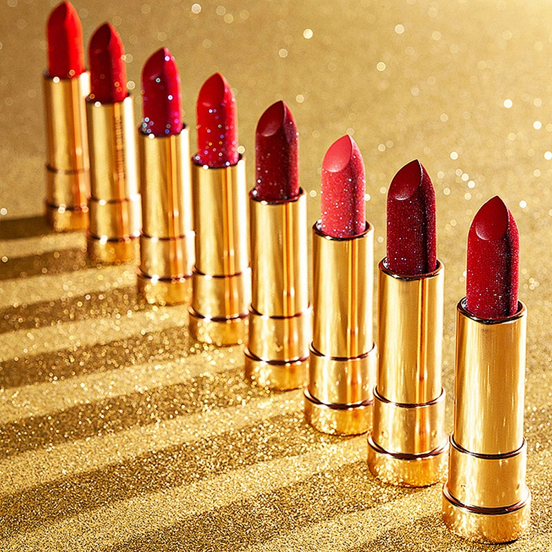 ODM change color moisturizer organic lipstick with private label glitter lipstick
