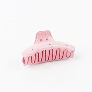 2021 Simple Design Hair Claw For  Women and Girls Small Spot Pattern Blink Hair Claw