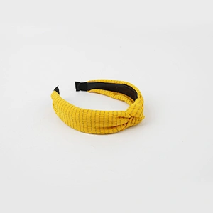 2021 Wholesale New Design Colorful Elastic Headband Twisted Knotted Headband For Women