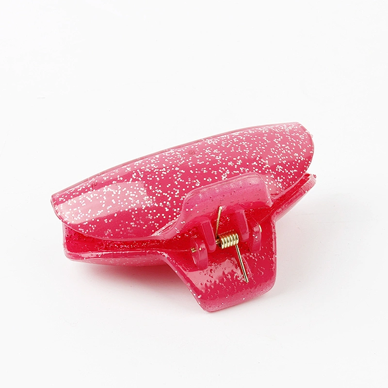 2021 Simple Design Hair Claw For  Women and Girls Small Spot Pattern Blink Hair Claw