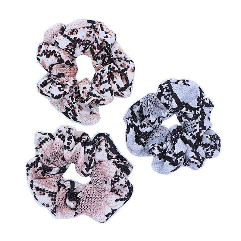 2021 Wholesale fancy fashion tie dye hairbands women elastic hidden packet hair scrunchies