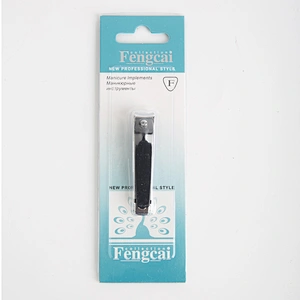 Wholesale High quality stainless steel spring mini titanium custom nail clipper