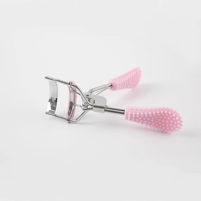 Wholesale Professional Make up tool Mini Custom Pink Eyelash Curler For Woman and Girls