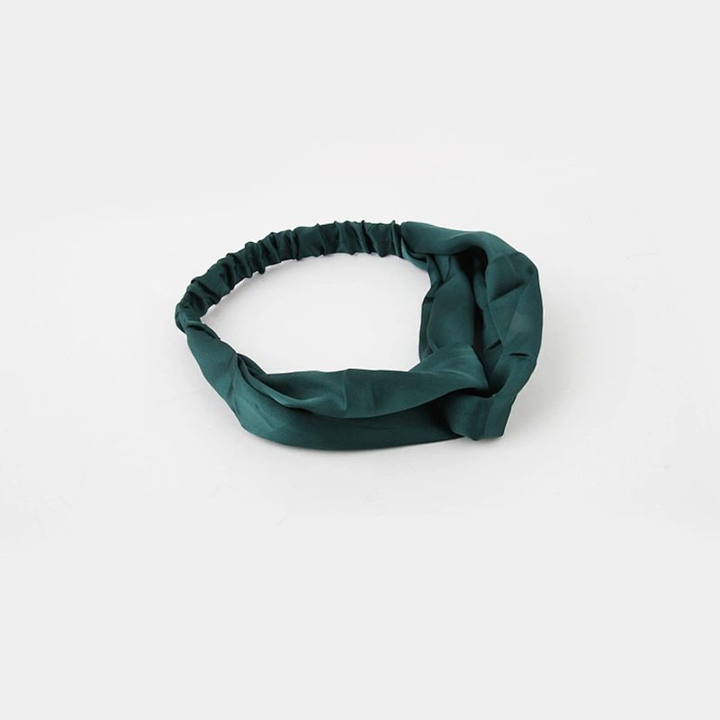 Newest hot sale colorful fashion headbands Korean trendy golden silk thread knot girl headband