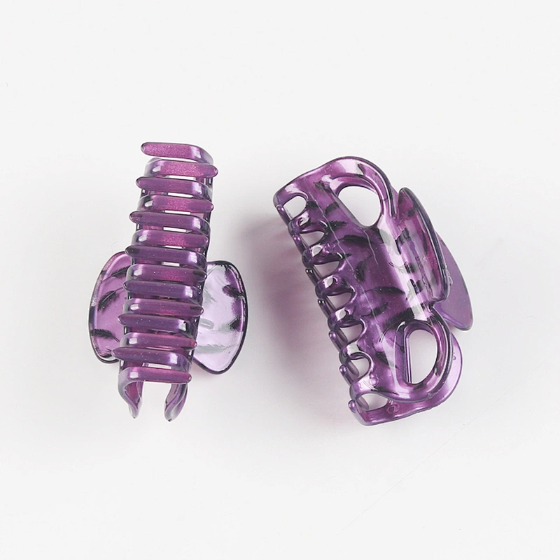 2021 Hot Sale Classic  Fashion Hair Accessaries Big Banana Acrylic Leopard Print Hair Claw Clips