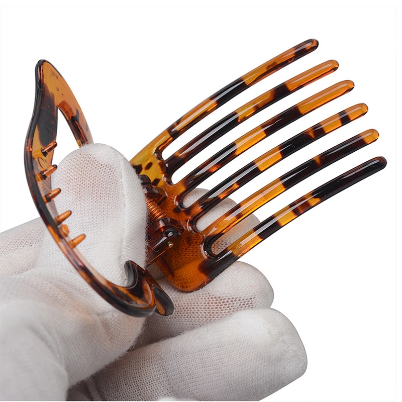 2021 New Fashion Large Size Hair Accessories Classic Style Leopard Geometric Hair Pins