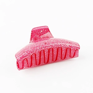 2021 Simple Design Hair Claw For  Women and Girls Small Spot Pattern Blink Hair Claw