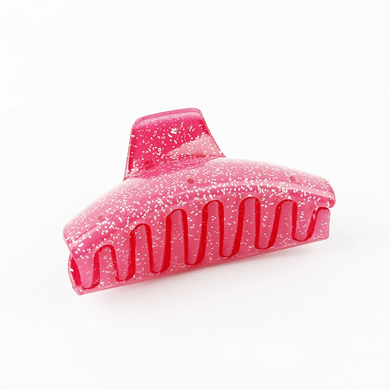2021 Simple Design Hair Claw For  Women and Girls Small Spot Pattern Blink Hair Claw