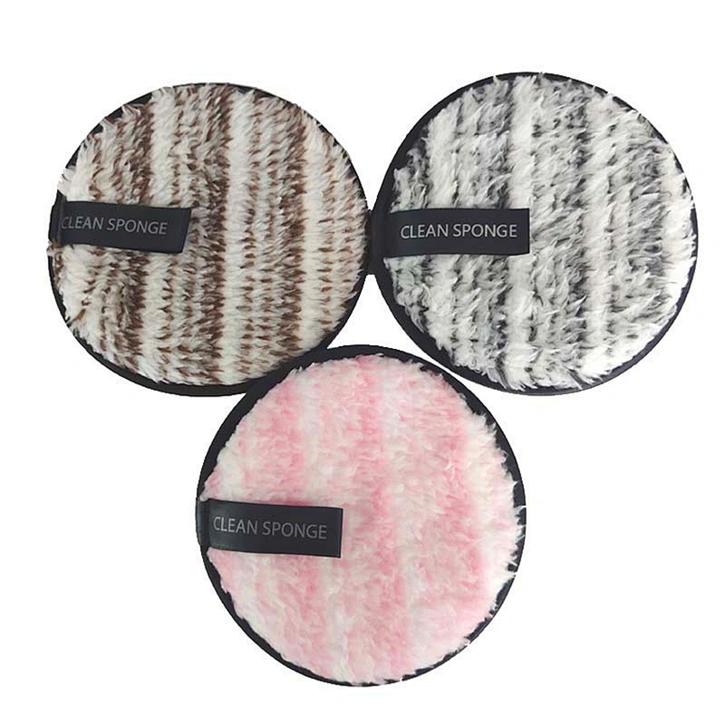 New Arrival Private Label Can Be Printed Velvet Different Colors Availabel Discharge Makeup Puff