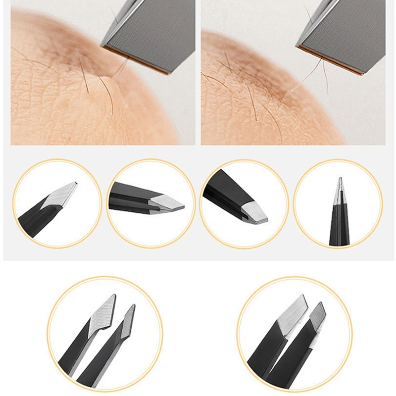 Professional Stainless Steel Hot Selling Tweezers Private label cheap eyebrow tweezers