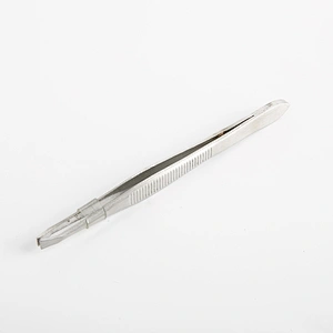 Hot Selling Private Label Custom Logo Stainless Steel Pointed Eyebrow Tweezers