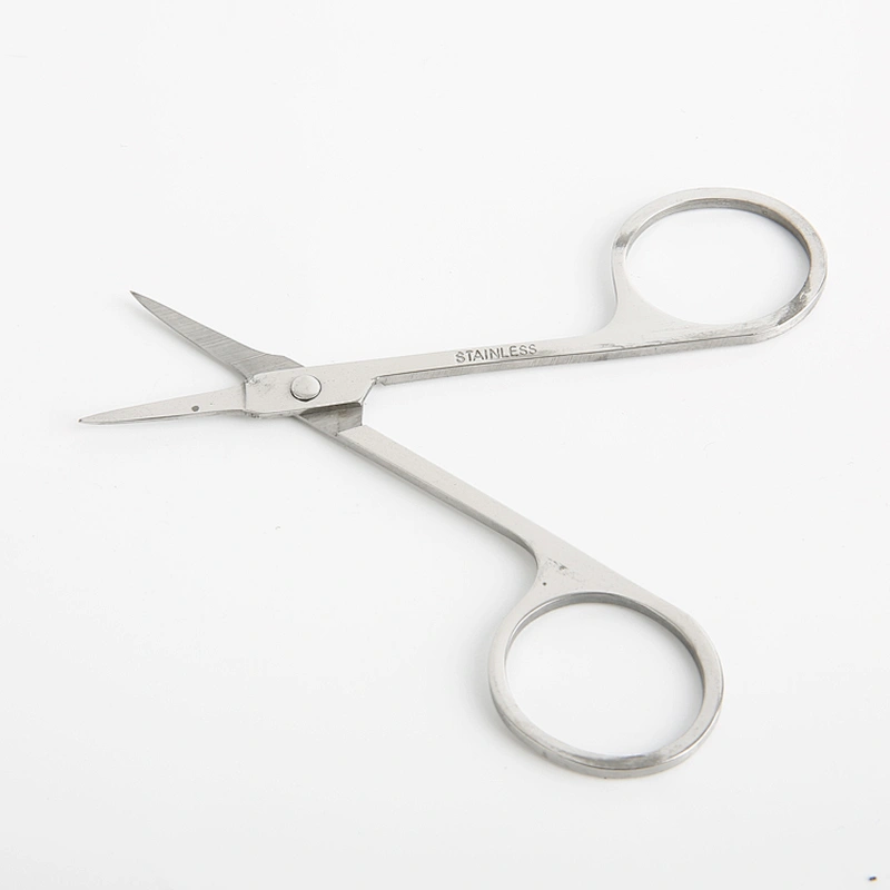 2021 Hot Selling Stainless Steel Professional Beauty Care Tool Eyebrow Scissors Manicure Scissors