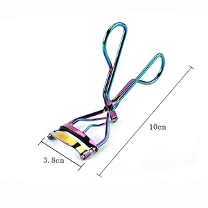Portable and wholesale cosmetic extensions tweezer applicators hot selling eyelash curler
