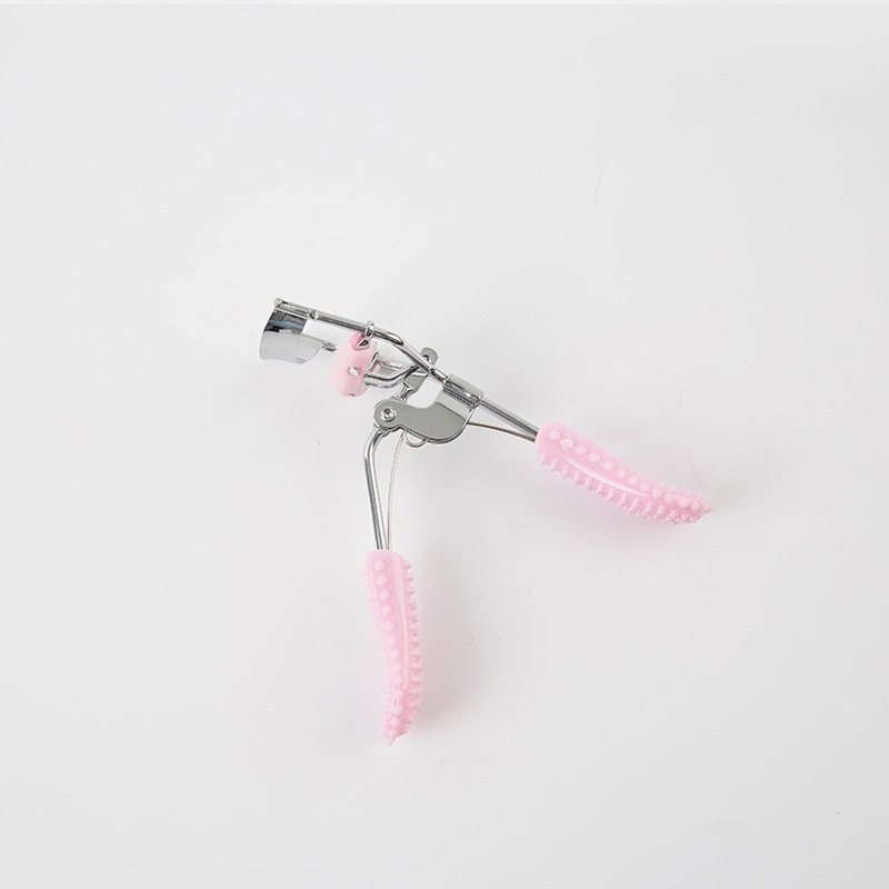 Wholesale Professional Make up tool Mini Custom Pink Eyelash Curler For Woman and Girls