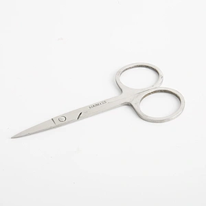 Small Custom Logo Stainless Steel Professional Beauty Care Tool Eyebrow Scissors Manicure Scissors