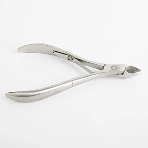 Stainless Steel Set Polish Pusher False Nails Tips Clipper Cutter Dead Skin Remover Nail Art Scissors
