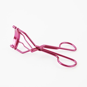 Wholesale cosmetic tools customer's plating colors stamped laser print logo private label custom eyelash curler