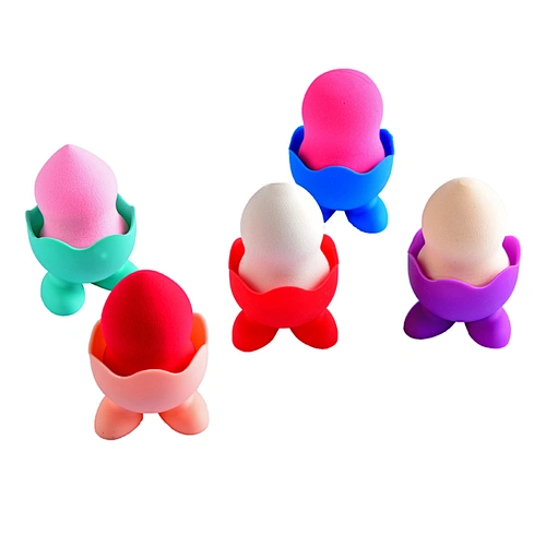 Wholesale 2021 New Hot Sale Cute Design Premium Quality Plastic Beauty Sponge Blender Container