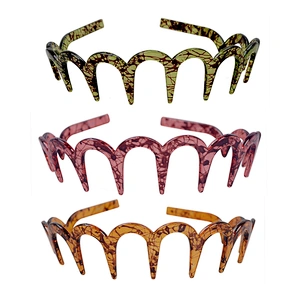 Zig Zag Tooth Hair Comb Headband
