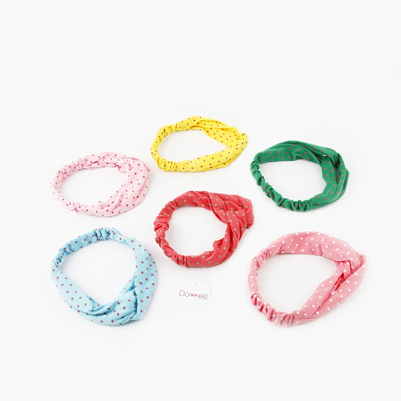 New fashion Hot sale colorful headbands Korean trendy golden silk thread knot girl headband