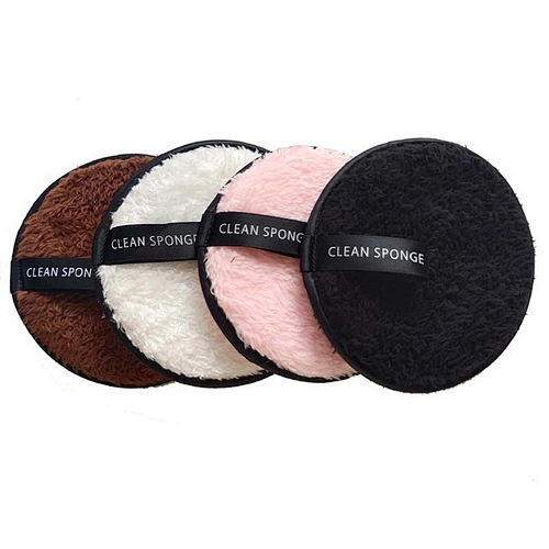 New Arrival Private Label Can Be Printed Velvet Different Colors Availabel Discharge Makeup Puff