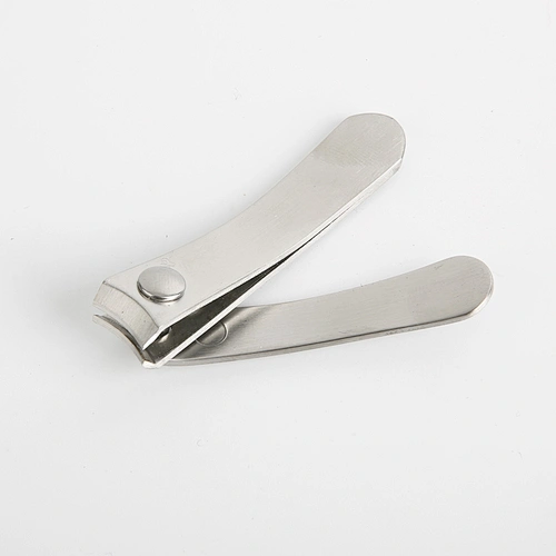 Nail clippers black matte stainless steel nail clippers slant edg Toenail Clipper Cutter gift for men and women