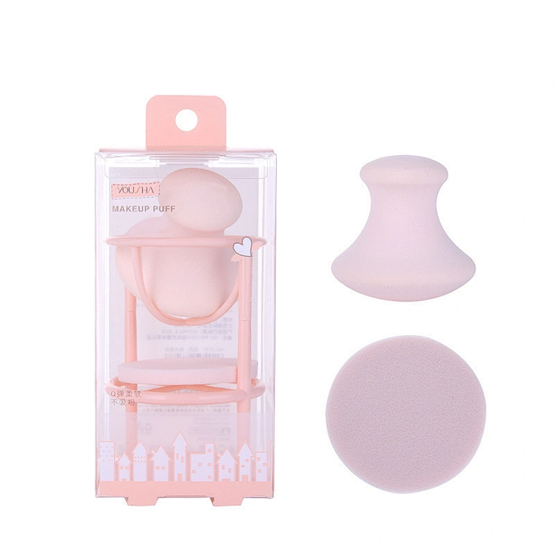 Factory Sale Various Widely Used Powder Puff Combination Makeup Puff Cosmetic Sponge