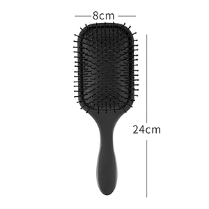 Color Optional Beauty Tools 3PCS Paddle Hair Brush Set Wide Tooth Comb Wet Brush For Men and Women Nylon Hair Brush