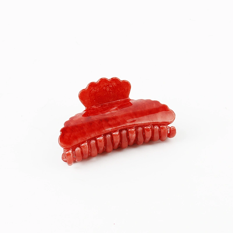 Lively Style Waves The Edge Marble Color Classic Style Large Size Hair Accessories Hair Clips