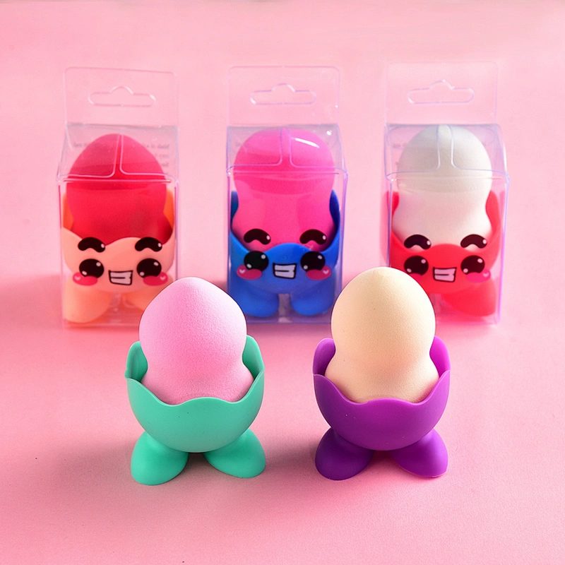 Wholesale 2021 New Hot Sale Cute Design Premium Quality Plastic Beauty Sponge Blender Container