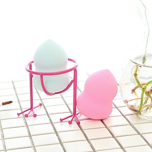 China Supplier Blending Storage Rack Wholesale Plastic Colorful Makeup Sponge Holder