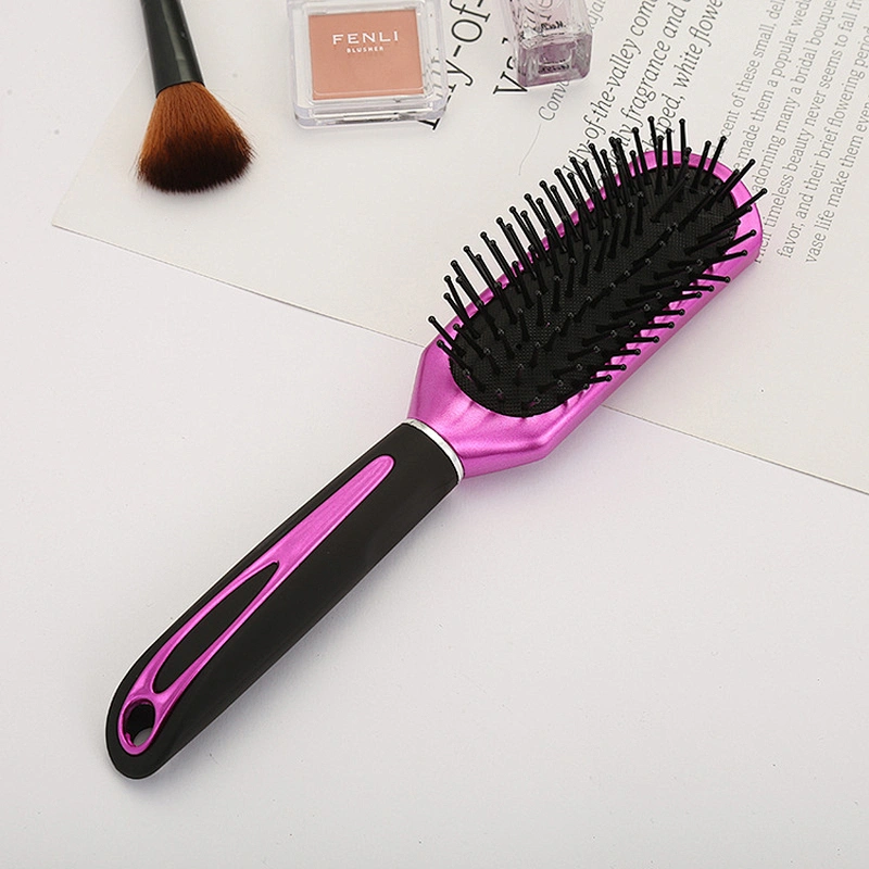 different types of combs gathered  Paddle Brush Round Hair Brush hair wide tooth dry wet comb suitable for curly hair comb