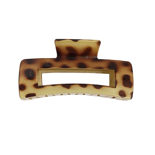 2021 New Korean Women Simple Classic Tortoise Shell Cellulose Acetate Hair Claw Clips