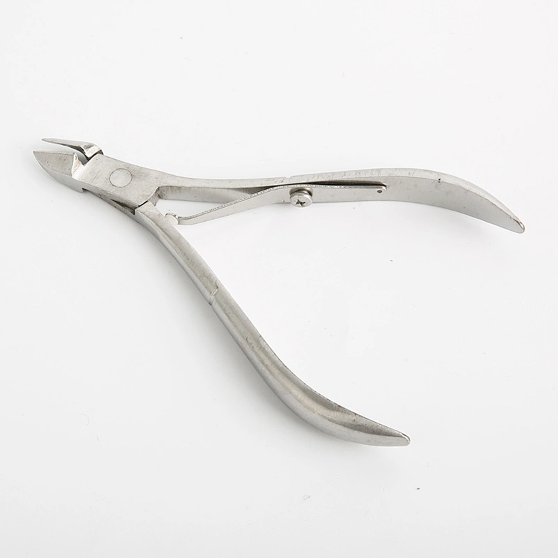 Stainless Steel Set Polish Pusher False Nails Tips Clipper Cutter Dead Skin Remover Nail Art Scissors