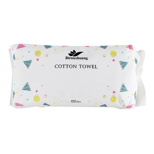 China factory Baby Wet And Dry Face Wash Towel Female Disposable Cleansing Towel Makeup Remover Cotton Soft Towel s