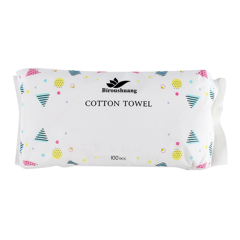 China factory Baby Wet And Dry Face Wash Towel Female Disposable Cleansing Towel Makeup Remover Cotton Soft Towel s