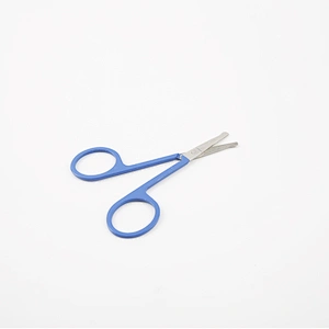 Hot Selling Women Lady Pro Eyebrow Trimmer Curved Eyelash Hair Eyelash Hair Scissors Cutter Remover