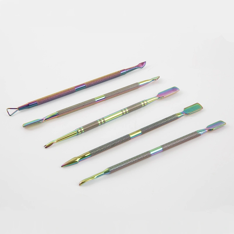 Cuticle Pusher Professional Stainless Steel Callus Nail Manicure Pedicure Tool Nail Cuticle Remover