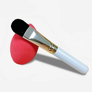 Best Quality Single Custom Logo Makeup Private Label Liquid Foundation Brush Custom Makeup Brush