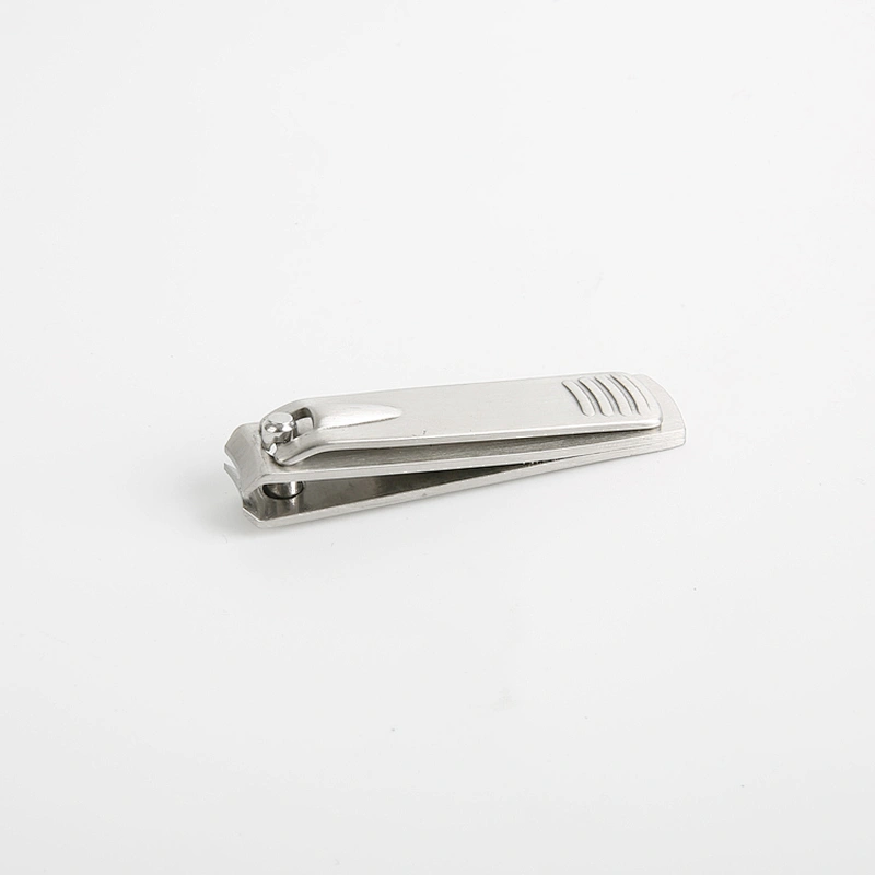 Wholesale Stainless Steel Flat Blade Black Nail Cutter Clipper with Customized Logo