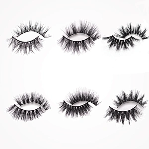 2021 Hot Sale Mink Eyelashes False Eyelashes  Luxury Grade 3D Lashes Mink False Eyelashes