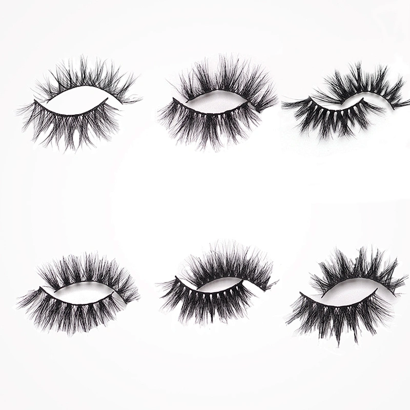 2021 Hot Sale Mink Eyelashes False Eyelashes  Luxury Grade 3D Lashes Mink False Eyelashes