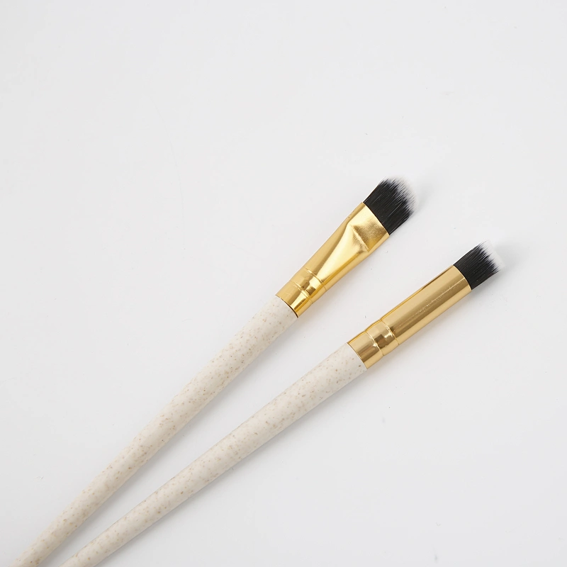 Eye Shadow Makeup Brushes, Blending for Powder and Cream Eye Shadows, Set of 2