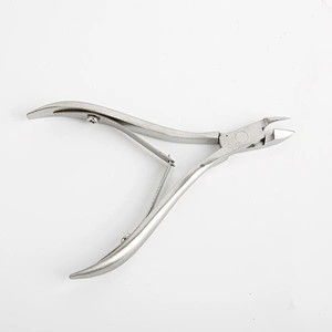 Wholesale professional Nail cared Cuticle Pusher Pliers Stainless Steel Dead Skin Remover tool Scissor